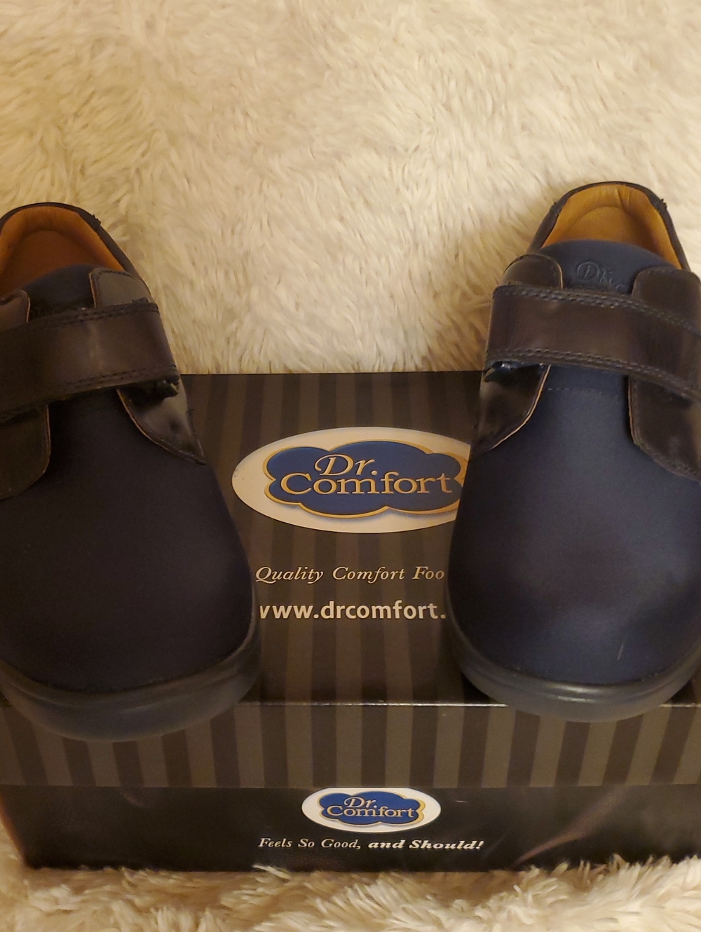Women's Navy Comfort Casual Shoes